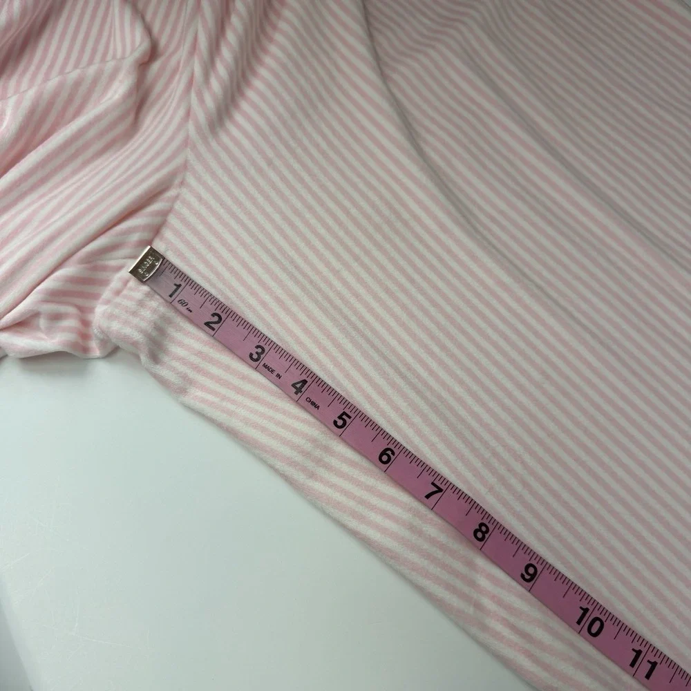 Charter Club Intimates Pants Womens XXL Pink Fleece Drawstring Pajamas PJS NWT